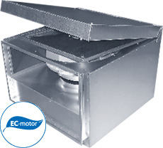 Вентилятор канальный в изолированном корпусе Ostberg IRB 400x200 C1 EC