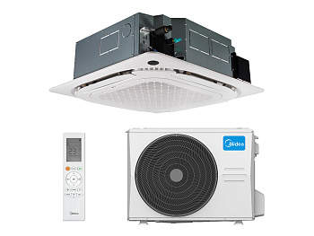 Кассетный кондиционер с низкотемпературной доработкой Midea MCD1-36HRN1-R/MOU-36HN1-R/-40/T-MBQ4-04A