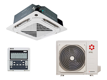 Кассетный кондиционер Kentatsu KSVT70HFAN1/KSUTB70HFAN1/KPU95-DR