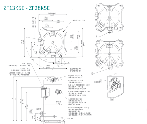 Компрессор ZF25K5E-TFD-567. КСК Трейд г.Москва