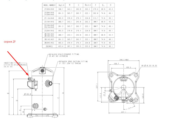 Компрессор ZB29KCE-TFD-551. КСК Трейд г.Москва