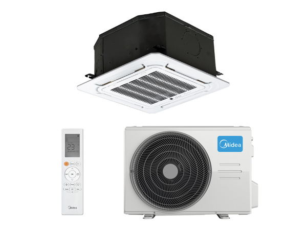 Кассетный кондиционер с низкотемпературной доработкой Midea MCA3-12HRN1-QC2/MOX330-12HN1-Q/-40/T-MBQ