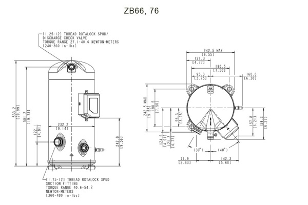 Компрессор ZB66KCE-TFD-551. КСК Трейд г.Москва