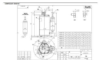 Компрессор GMCC ASN82V1UDZ (спец цена). КСК Трейд г.Москва