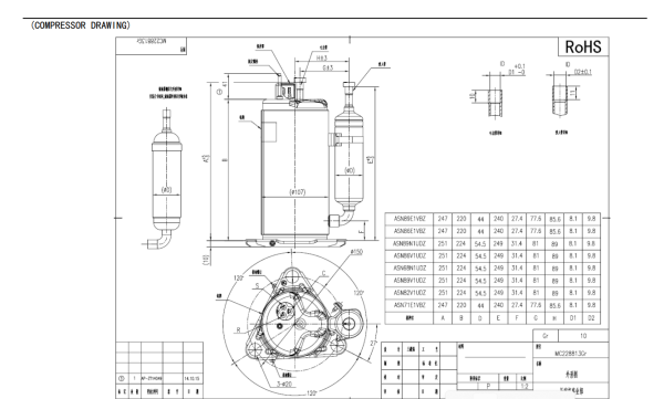 Компрессор GMCC ASN82V1UDZ (спец цена). КСК Трейд г.Москва