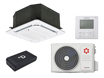 Кассетный кондиционер Kentatsu KSZB53HZAN1R/KSUNB53HZAN1/KPU65-D