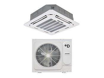 Кассетный кондиционер для технологического охлаждения Daichi DATA140ALCS1/DFTA140ALS1/-40/DPC04A