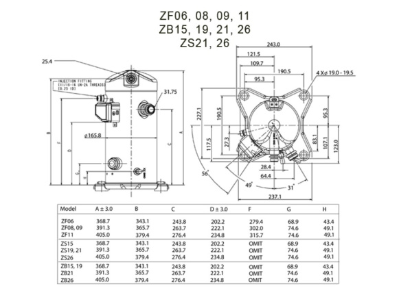 Компрессор ZB19KCE-TFD-551. КСК Трейд г.Москва